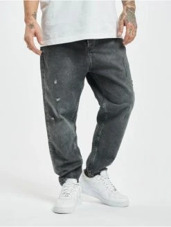 2Y Herren Loose Fit Jeans Lucky In Grau