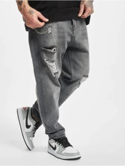 2Y Herren Loose Fit Jeans Bryan In Grau