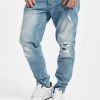 2Y Premium Herren Slim Fit Jeans Damian In Blau