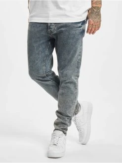 2Y Premium Herren Slim Fit Jeans Calvin In Blau
