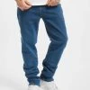 2Y Premium Herren Slim Fit Jeans David In Blau