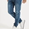 2Y Premium Herren Slim Fit Jeans Kuno In Blau