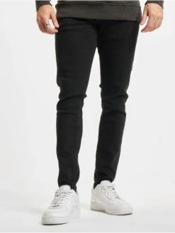 2Y Premium Herren Slim Fit Jeans Umit In Schwarz