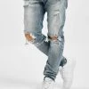 2Y Premium Herren Straight Fit Jeans Liam In Blau