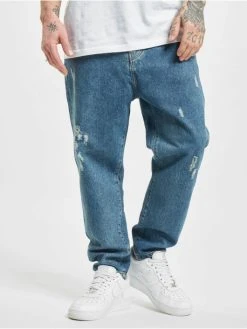 2Y Premium Herren Straight Fit Jeans Raleigh In Blau