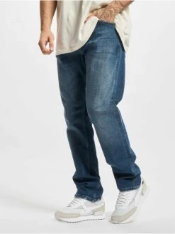 2Y Premium Herren Straight Fit Jeans Premium In Blau