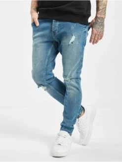 2Y Herren Slim Fit Jeans Berk In Blau