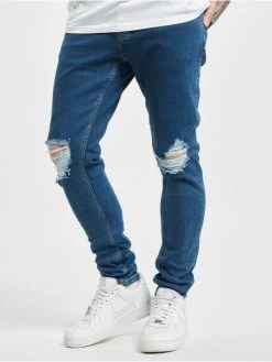 2Y Herren Slim Fit Jeans Burbank In Blau