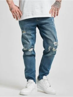 2Y Herren Slim Fit Jeans Ensar In Blau