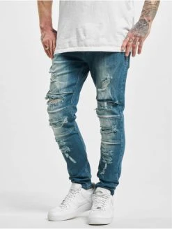 2Y Herren Slim Fit Jeans Elkin In Blau