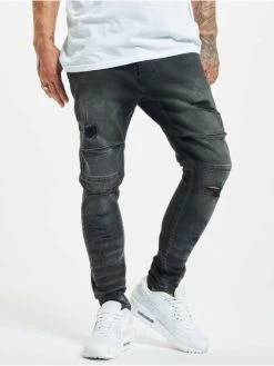 2Y Herren Slim Fit Jeans Emin In Schwarz