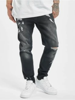 2Y Herren Slim Fit Jeans Ralf In Schwarz