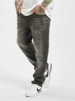 Brandit Herren Straight Fit Jeans Rover In Schwarz