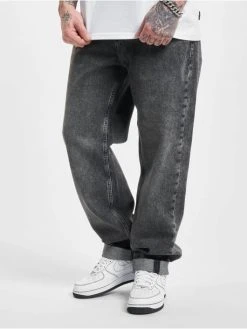 Calvin Klein Herren Straight Fit Jeans 90s In Grau