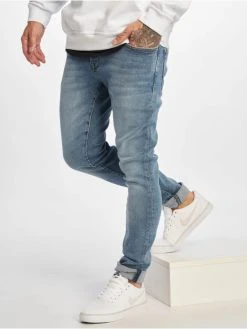 DEF Herren Slim Fit Jeans Till In Blau