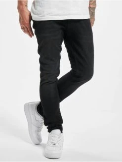 DEF Herren Slim Fit Jeans Levin In Schwarz