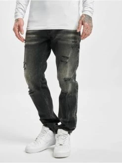 DEF Herren Slim Fit Jeans Flory In Schwarz