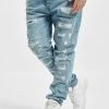 DEF Herren Straight Fit Jeans Carl In Blau