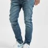 DEF Herren Straight Fit Jeans Silvio In Blau