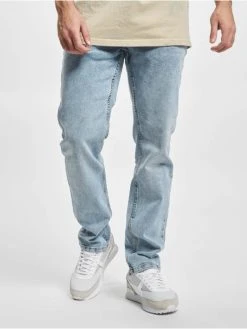 Denim Project Herren Slim Fit Jeans Dprecycled Destroy Slim Fit In Blau