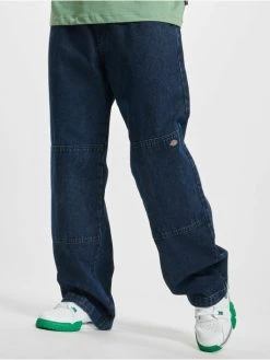 Dickies Herren Straight Fit Jeans Double Knee Denim In Indigo