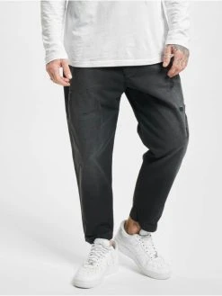 Diesel Herren Straight Fit Jeans P-Webbin In Schwarz