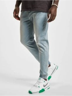 Dropsize Herren Loose Fit Jeans Antifit In Blau