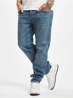 Jack & Jones Herren Slim Fit Jeans Mike Original NA 123 In Blau