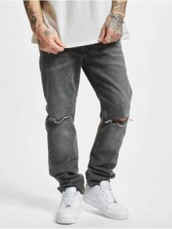 Jack & Jones Herren Slim Fit Jeans Mike Original NA 923 In Grau