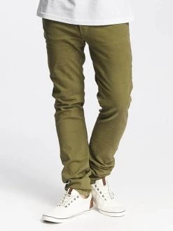 Jack & Jones Herren Slim Fit Jeans JjGlenn Fox AKM 360 In Olive