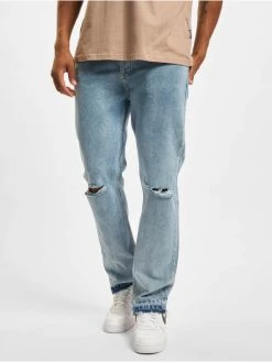 MJ Gonzales Herren Baggy Destroyed Baggy In Blau