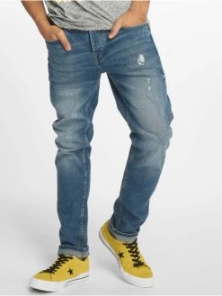 Only & Sons Herren Slim Fit Jeans OnsLoom In Blau