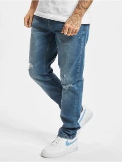 Only & Sons Herren Slim Fit Jeans Onsloom Life Damag PK 9624 Slim Fit In Blau