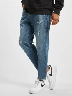 Only & Sons Herren Slim Fit Jeans Avi Crop Slim Fit In Blau