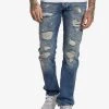 Red Bridge Herren Straight Fit Jeans Stinson In Blau