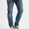 Redefined Rebel Herren Slim Fit Jeans RRstockholm Destroy In Blau