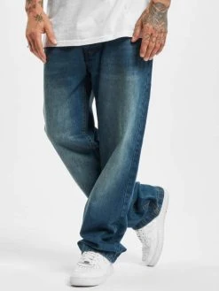 ROCAWEAR Herren Loose Fit Jeans WED In Blau