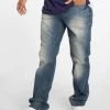 ROCAWEAR Herren Straight Fit Jeans TUE In Blau