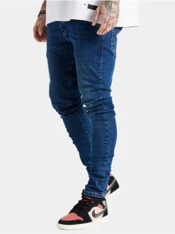 Sik Silk Herren Slim Fit Jeans Denim Slim Fit In Blau