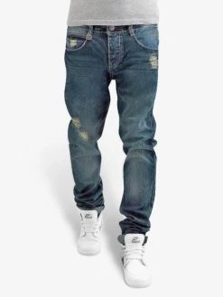 SKY REBEL Herren Straight Fit Jeans Straight Fit In Blau