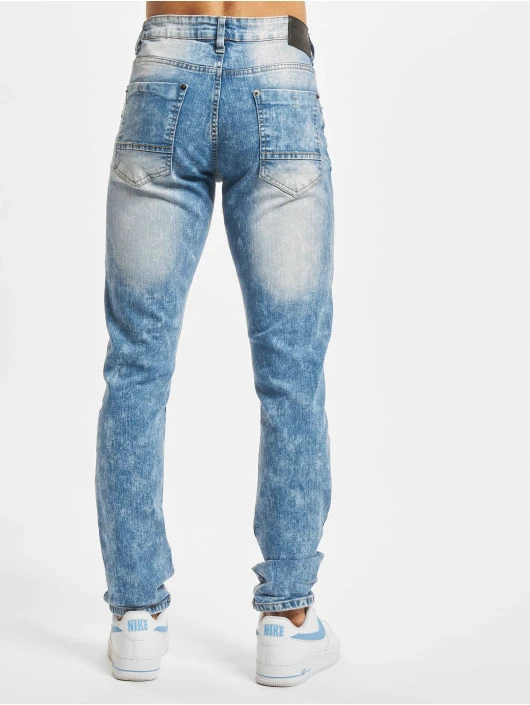 Southpole Herren Slim Fit Jeans Flex Basic In Blau – Bild 2