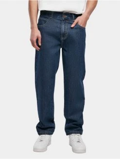 Southpole Herren Slim Fit Jeans Spray Logo Denim In Blau