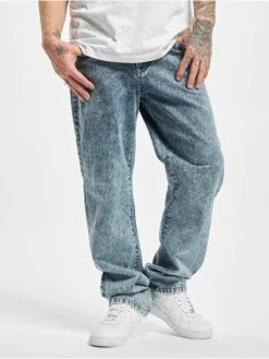 URBAN CLASSICS Herren Loose Fit Jeans Loose Fit In Blau