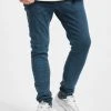 URBAN CLASSICS Herren Slim Fit Jeans Slim Fit In Blau