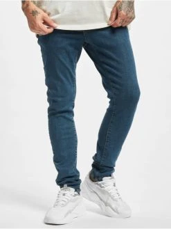 URBAN CLASSICS Herren Slim Fit Jeans Slim Fit In Blau