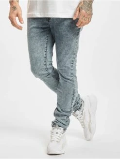 URBAN CLASSICS Herren Slim Fit Jeans Slim Fit In Blau