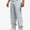 URBAN CLASSICS Herren Straight Fit Jeans 90‘s In Blau
