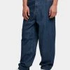 URBAN CLASSICS Herren Straight Fit Jeans TB4461 In Blau