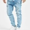 VSCT Clubwear Herren Antifit Keanu Bleach Heavy Used In Blau