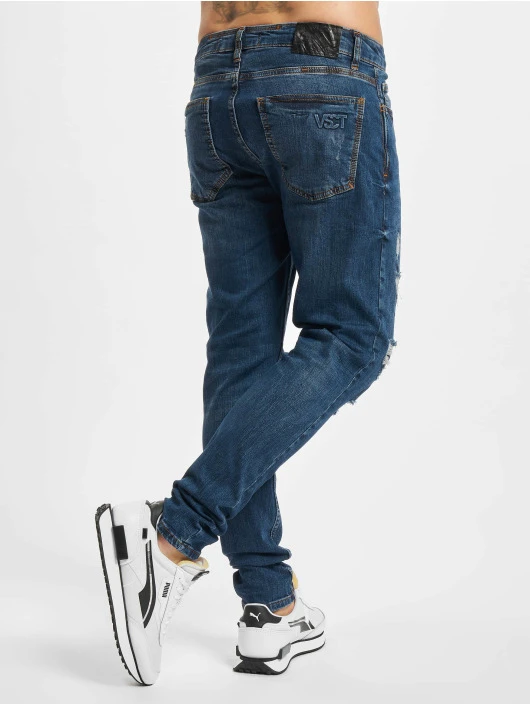 VSCT Clubwear Herren Loose Fit Jeans Keanu In Blau – Bild 2